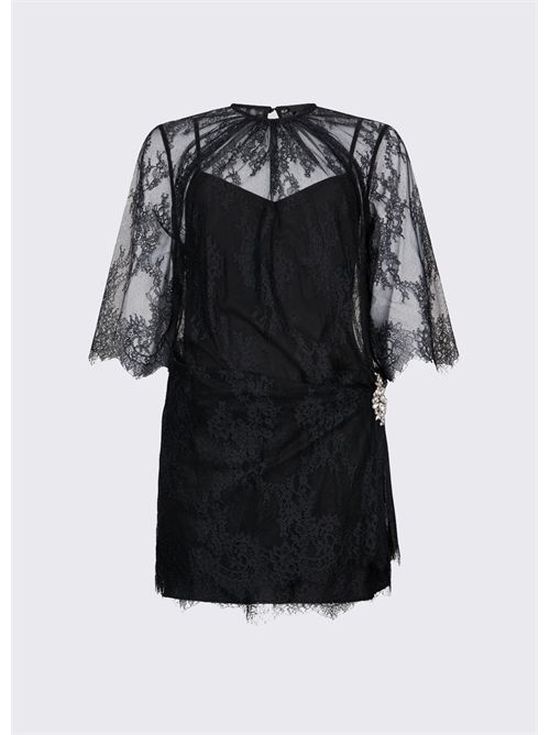 Abito corto in pizzo chantilly LIU JO | PA6055J4961/22222